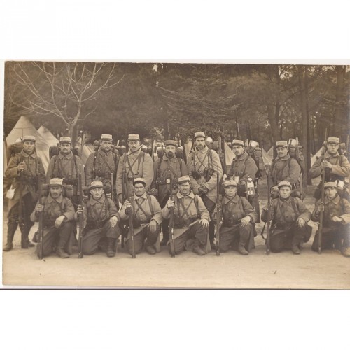 CPA Militaire 14-18 Camp de Coetquidan 1915
