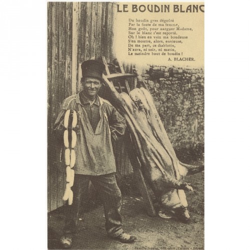 CPA "Le Boudin Blanc"réédition