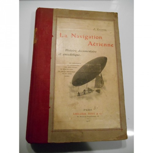 La Navigation Aérienne J.Lecornu 1903