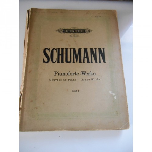 Partition "Schumann"edition Peters