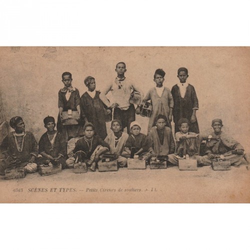 CPA "Petits Cireurs de Souliers"