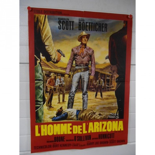 Affiche "l'Homme de l'Arizona"