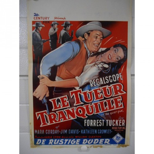 Affichette "Le Tueur Tranquille"