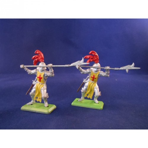 2 Chevaliers minatures (Britains)B