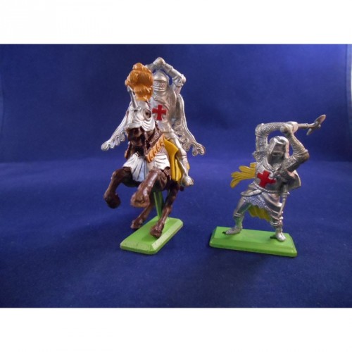 2 Chevaliers Miniatures (Britains)D