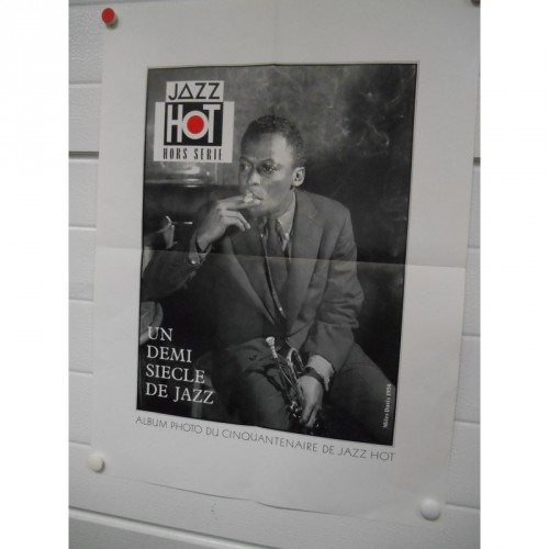 Affiche Miles Davis Jazz Hot "hors serie"