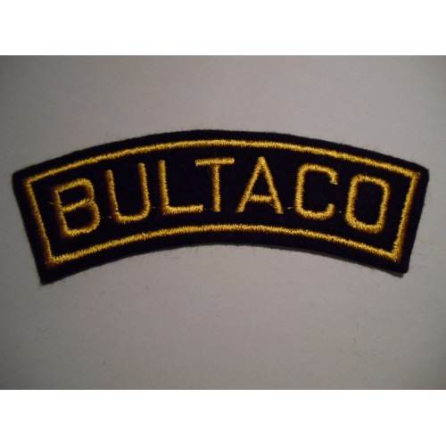 Ecusson moto BULTACO