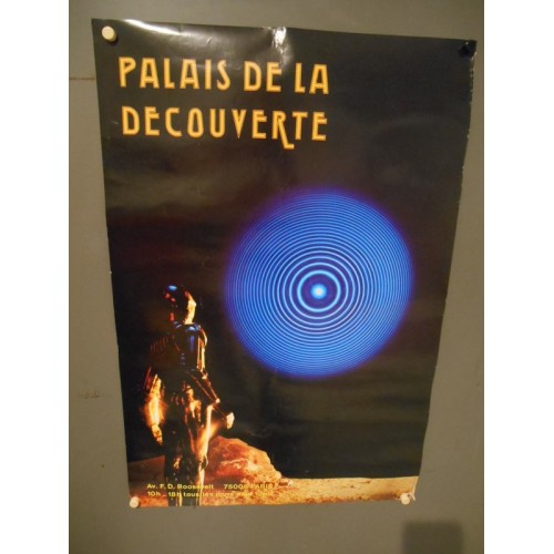 Affiche C-3PO Palais de la découverte