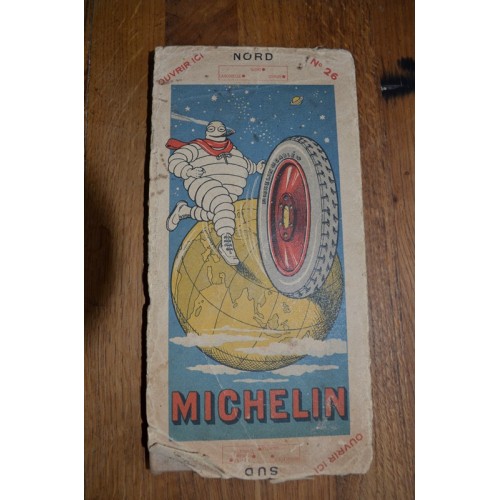 Carte Routière Michelin n° 26 (1923-1924)