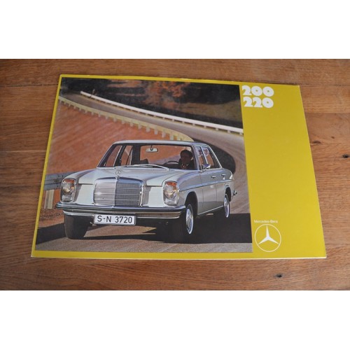 Brochure Mercedes 200-220 