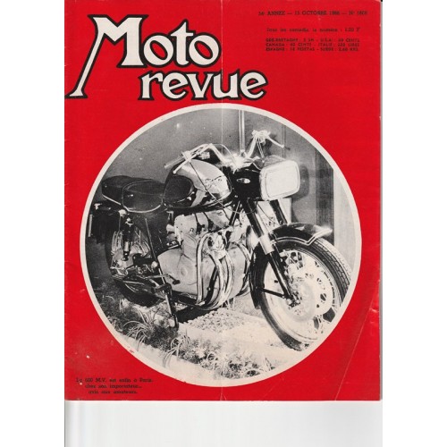 Moto revue n°1808 (15/10/66)