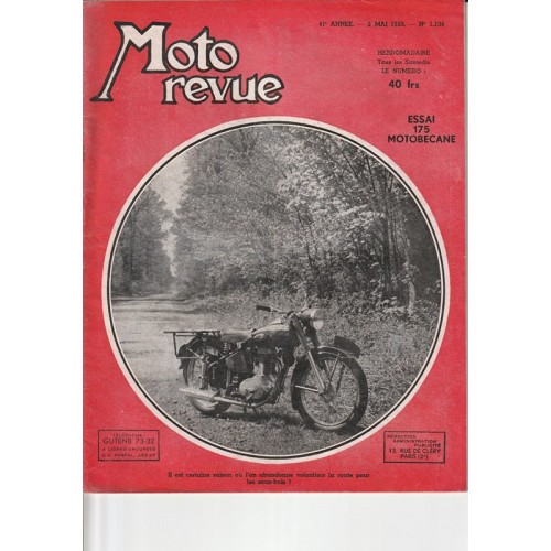 Moto revue n°1134 (02/05/53)