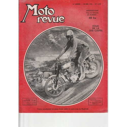 Moto revue n°1138 (30/05/53)