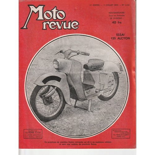 Moto revue n°1144 (11/07/53)