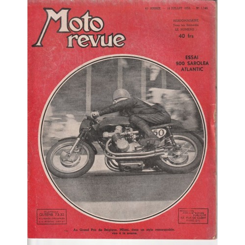 Moto revue n°1145 (18/07/53)