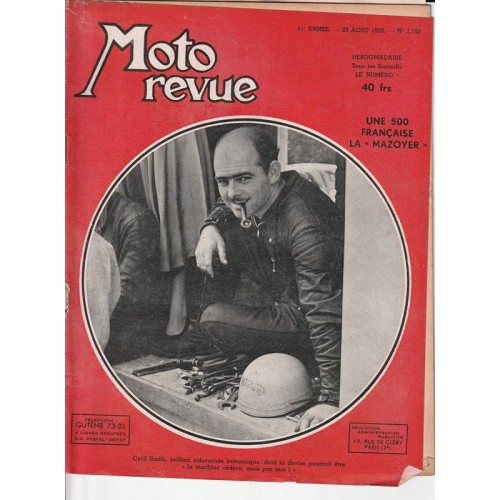 Moto revue n°1150 (29/08/53)