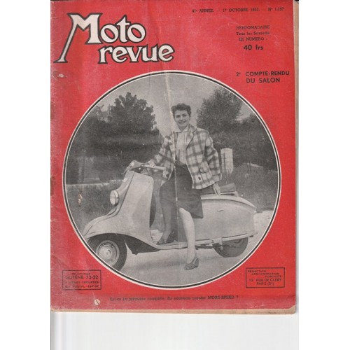 Moto revue n°1157 (17/10/53)