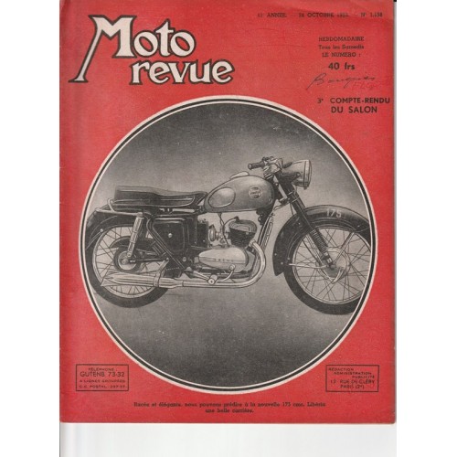 Moto revue n°1158 (24/10/53)