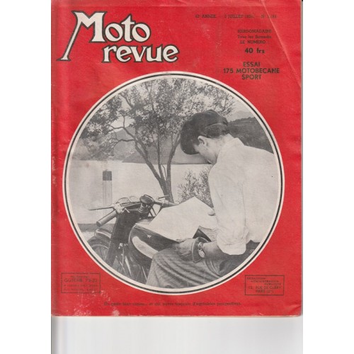 Moto revue n°1194 (03/07/54)