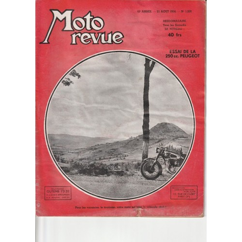 Moto revue n°1200 (21/08/54)