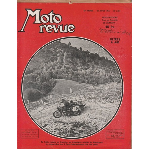 Moto revue n°1201 (28/08/54)