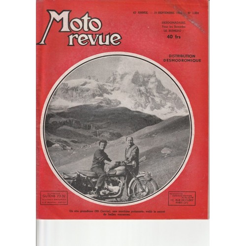 Moto revue n°1204 (18/09/54)