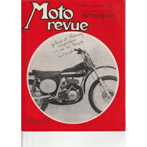 Moto revue n°1871 (03/02/68)