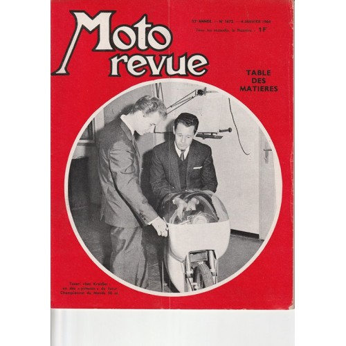 Moto Revue n°1672 (04/01/64)