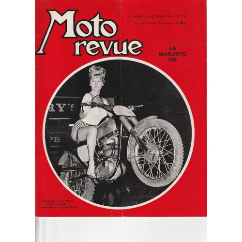 Moto Revue n°1717 (05/12/64)