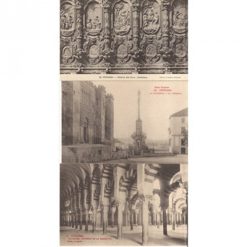 Lot de 12 cartes postales "Cordoba"