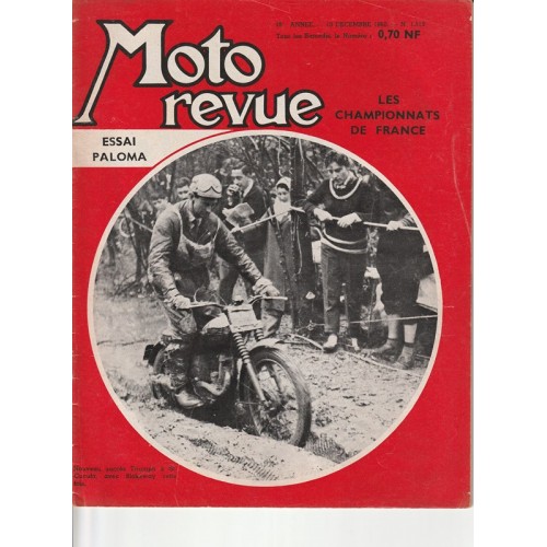 Moto Revue n°1519 (10/12/60)