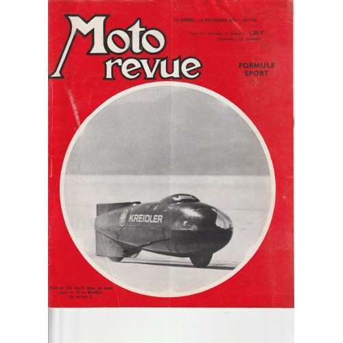 Moto Revue n°1762 (06/11/65)