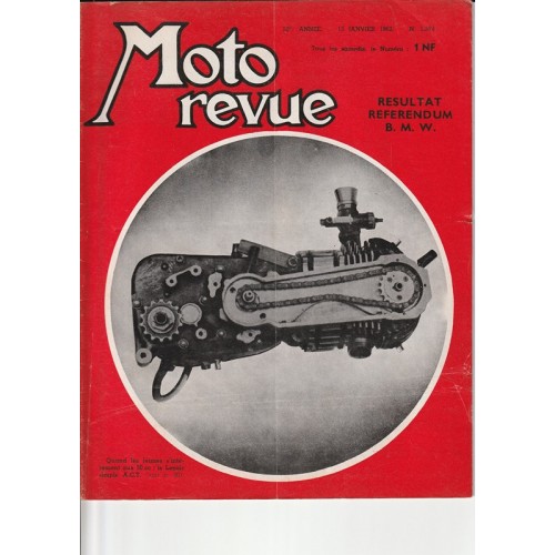 Moto Revue n°1574 (13/01/62)