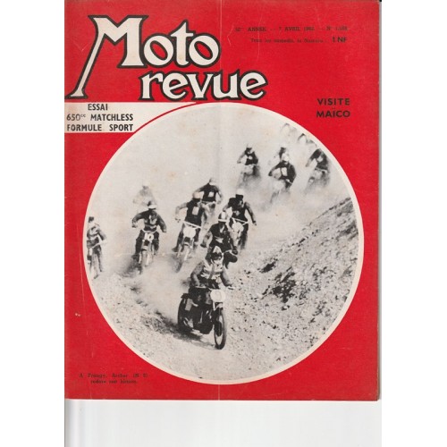 Moto Revue n°1586 (07/04/62)