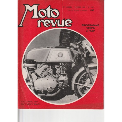 Moto Revue n°1587 (14/04/62)