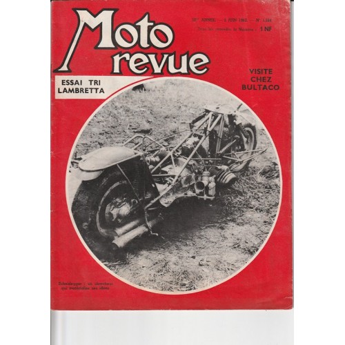 Moto Revue n°1594 (02/06/62)