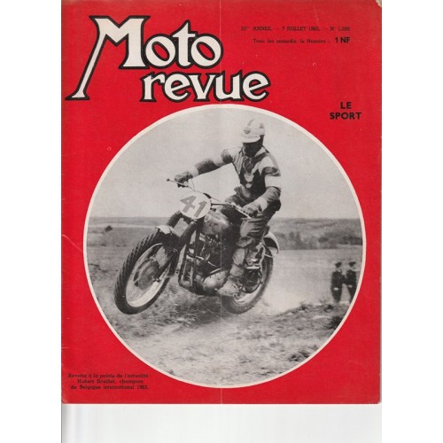Moto Revue n°1599 (07/07/62)