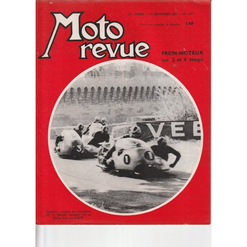 Moto Revue n°1607 (15/09/62)