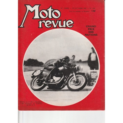Moto Revue n°1609 (29/09/62)