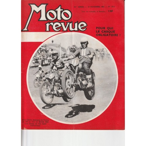 Moto Revue n°1615 (10/11/62)