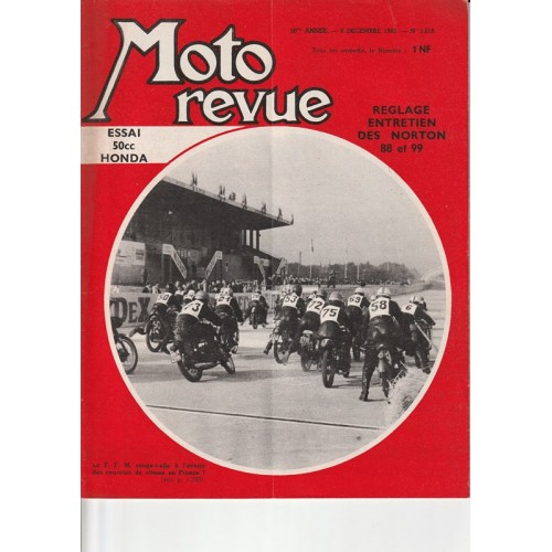 Moto Revue n°1619 (08/12/62)