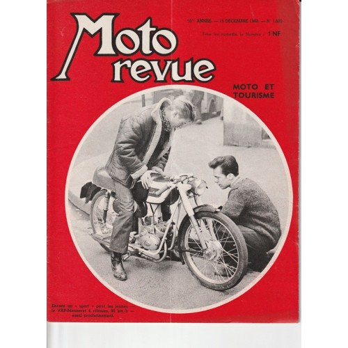 Moto Revue n°1620 (15/12/62)