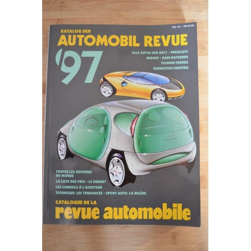 Catalogue de la Revue Automobile 1997