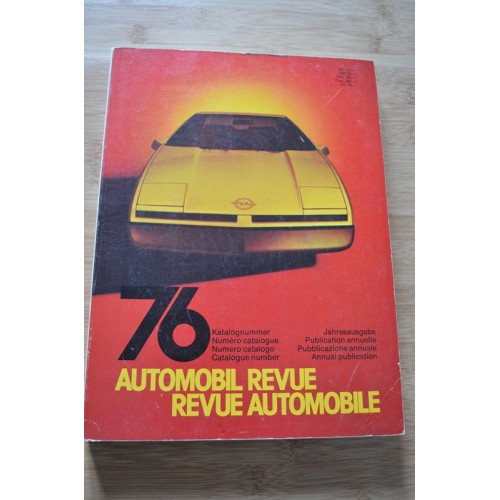 Catalogue de la Revue Automobile 1976