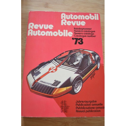 Catalogue de la Revue Automobile 1973