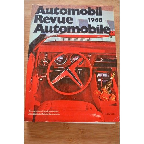 Catalogue de la Revue Automobile 1968