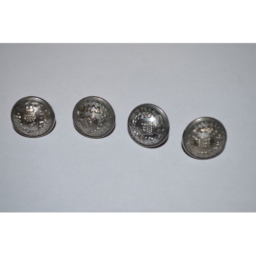 lot de 4 boutons Police Municipale 