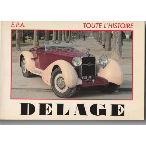 Delage livret E.P.A n°32 Delage livret E.P.A n°32