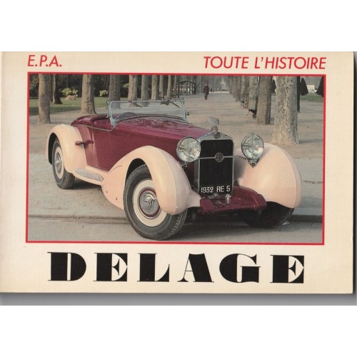 Delage livret E.P.A n°32